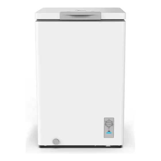 Freezer Horizontal Midea CFA10B1 100L 3 Em 1 Branco