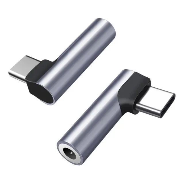 Adaptador De Auriculares Usb C A Jack 3.5mm 90° Para S22 S23