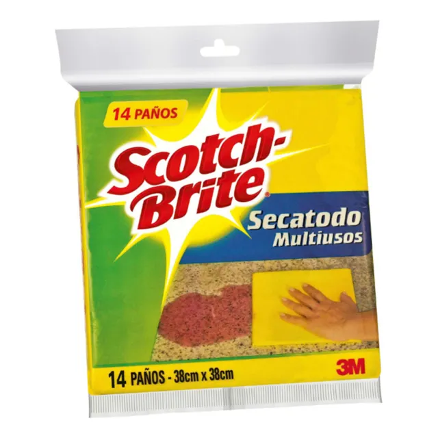 Paño Scotch Brite Secatodo X14