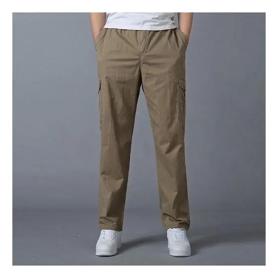 Pantalón Jogger Cargo Jeans Para Hombre Casual