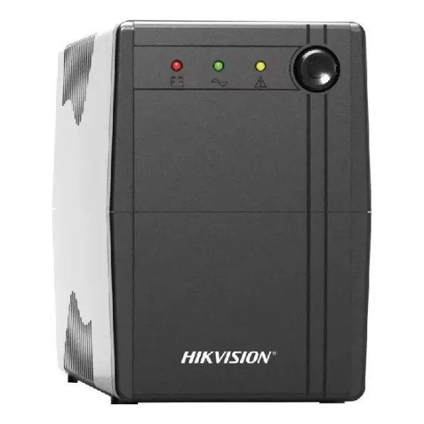 Ups Interactiva Hikvision Back-up Series De 1000va / 600w Color Negro