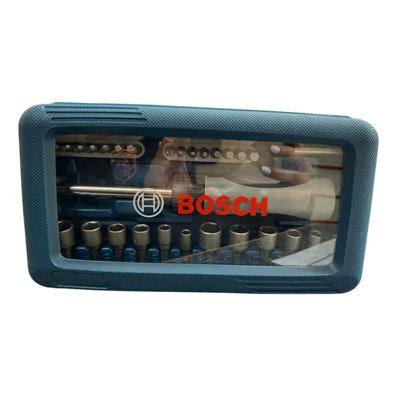 Destornillador Tipo Ratchet 46 Pzas Bosch Cod: 1545605