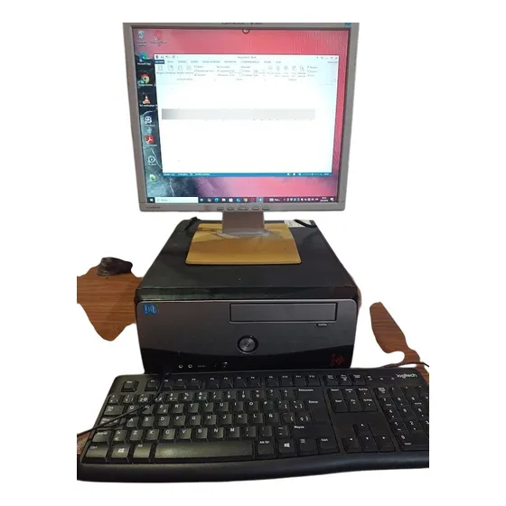 Cpu Exo Completo Intel I3 8gb Ram Hdd 240gb Ssd Monitor 17