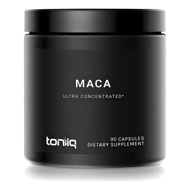 Maca Negra Ultra Concentrada 10,000 Mg Importada 90 Capsulas