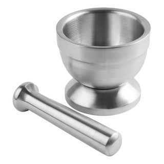 Novos Conjunto De Pilão E Almofariz De Aço Inoxidável Para Novos Conjunto De Pilão E Almofariz De Aço Inoxidável Para