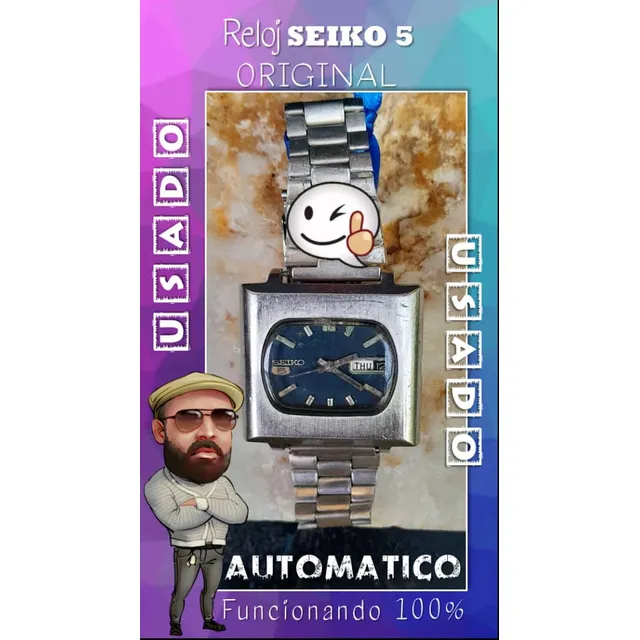 Seiko. Atomático. Usado. Hombre Y Mujer. Funcionando.
