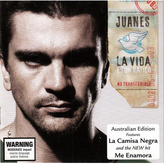 Juanes La Vida Es Un Ratico Australian Edition Cd Importado Juanes La Vida Es Un Ratico Australian Edition Cd Importado