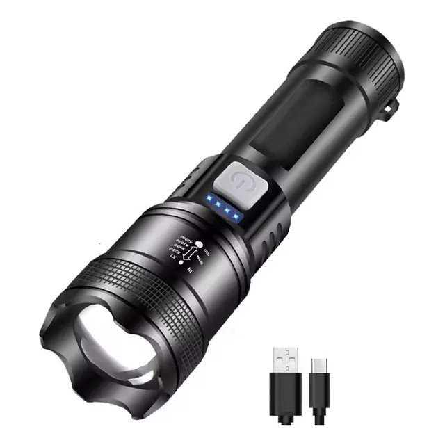 Linterna De Largo Alcance Potente Led P70 Ultrabrillante