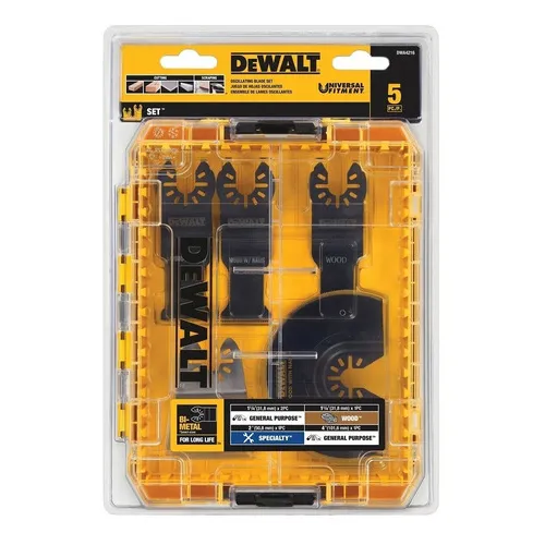 Kit De Accesorios Oscilantes Dewalt Dwa4216 5 Piezas