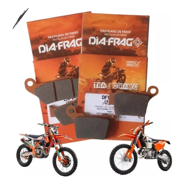 Kit Pastilha Ktm Husqvarna Husaberg Sherco Mxf Promoção