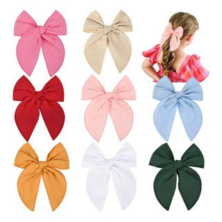 Deeka 8 Pcs Gran Fábula Bow Bow Algody Linen Bow Para Niños Deeka 8 Pcs Gran Fábula Bow Bow Algody Linen Bow Para Niños