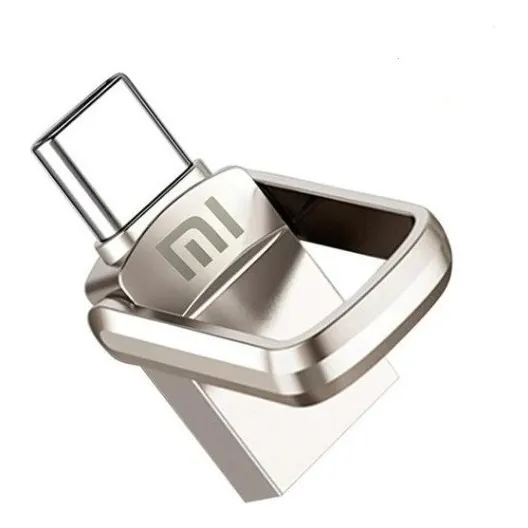 Flash Drive Xiaomi 2TB, USB 3.1 y Tipo C, OTG, Celular/computador