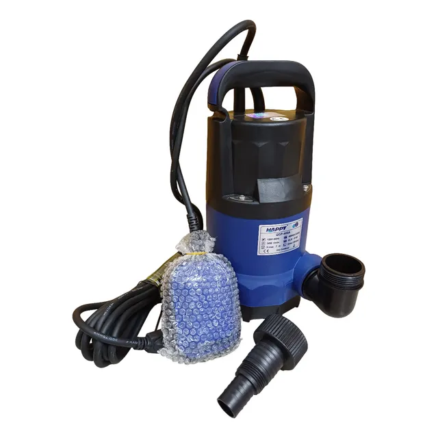 Bomba De Agua Sumergible Achique 0.55hp 110v Drenaje Happy