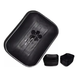 Kit 60 Molheiras Melamina Japonesa Porta Shoyu Molhos 50ml Kit 60 Molheiras Melamina Japonesa Porta Shoyu Molhos 50ml