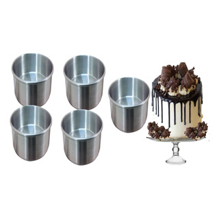 Moldes Pasteles Pequeños Flan Gelatina 8 Cm X 9 Cm Alto 5 Pz Moldes Pasteles Pequeños Flan Gelatina 8 Cm X 9 Cm Alto 5 Pz