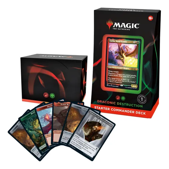 Magia: The Gathering Starter Commander Deck-draconic | Mazo