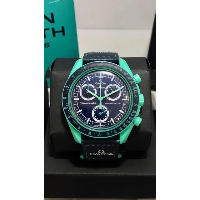Reloj Omega Swatch Mission To Earth Polar Lights