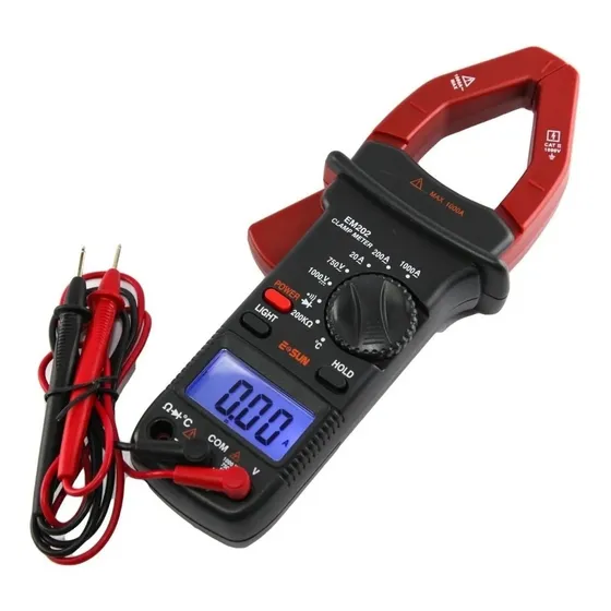 Amperimetro Teneza Temperatura 202 Tester Multitester