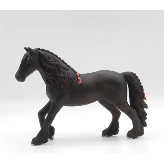 Yegua Caballo Frisian Juguete Plástico Figura Regalo  Niño