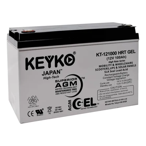 Bateria 12v 100ah Banco De Baterias Ciclo Profundo Agm Gel