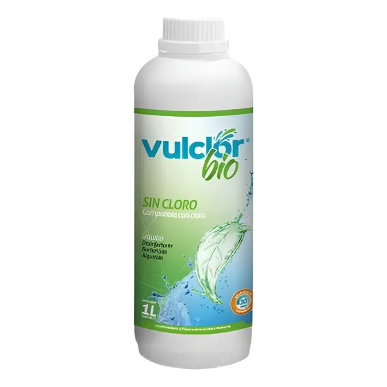 Vulclor Bio Desinfectante Vulcano 1it Tratamiento Sin Cloro
