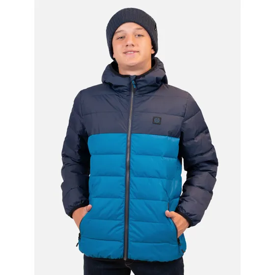 Parka Topacio Infantil Azul Maui And Sons