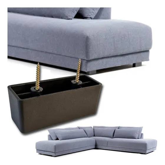 8 Pe De Mesa Madeira Moveis Sofá Armário E Balcão 4cm