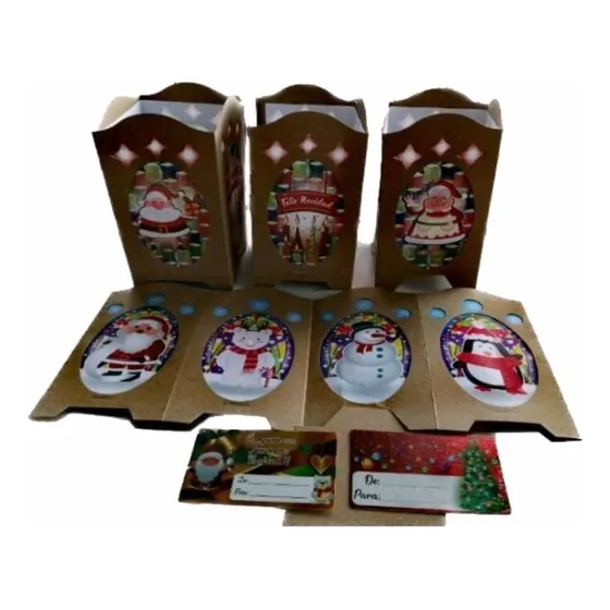 Faroles Navideños Craft Noche De Velitas 