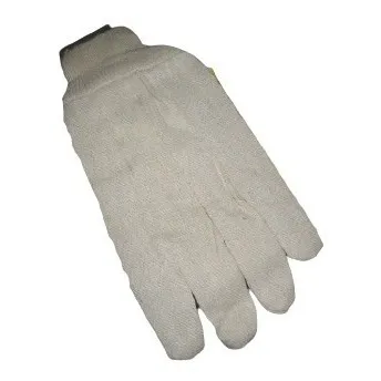 Docena De Guantes De Tela Cruda Con Puño Para Usos Varios