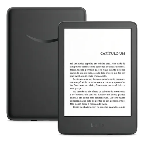 Kindle Basic 2024 6 Wi-Fi de 16 GB com luz de leitura Matcha verde