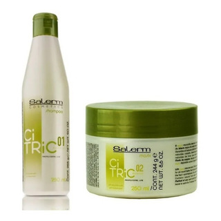 Salerm Citric Balance Kit Shampoo Y Mascarilla 250ml Salerm Citric Balance Kit Shampoo Y Mascarilla 250ml