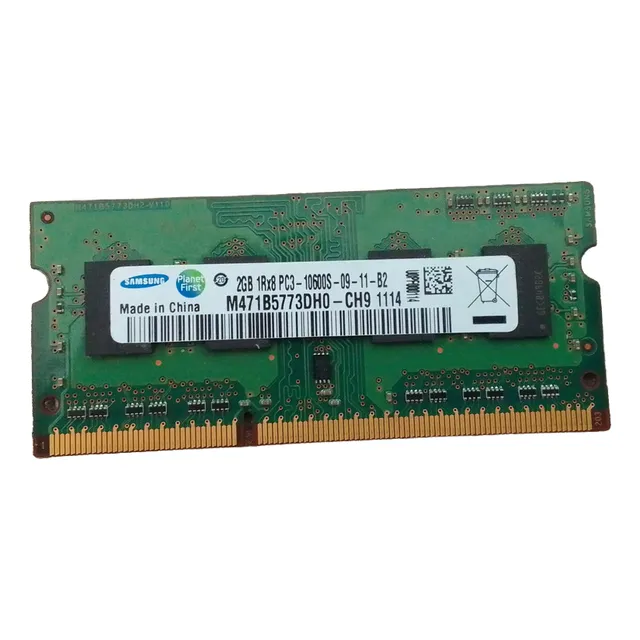 Memoria Ram Ddr3 2gb Ddr3-1333mhz - Sodimm - Samsung