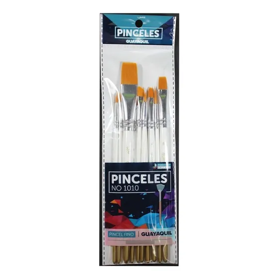 Set De 10 Pinceles Guayaquil NO 1010
