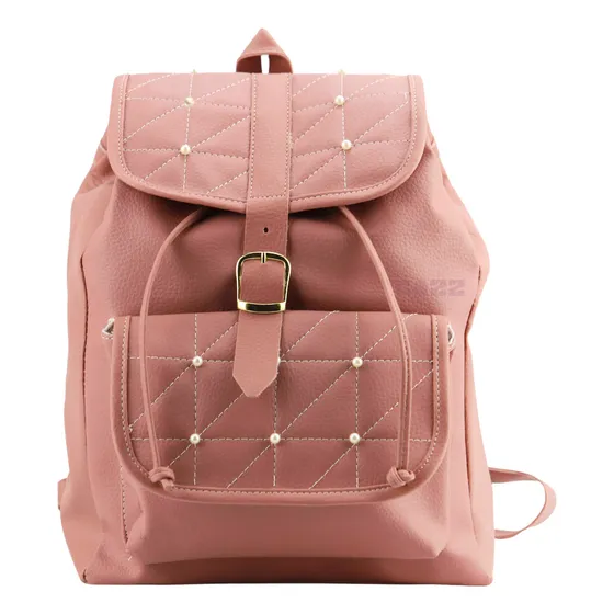 Mochila Feminina Mochilinha Gazzone Cor Rosa
