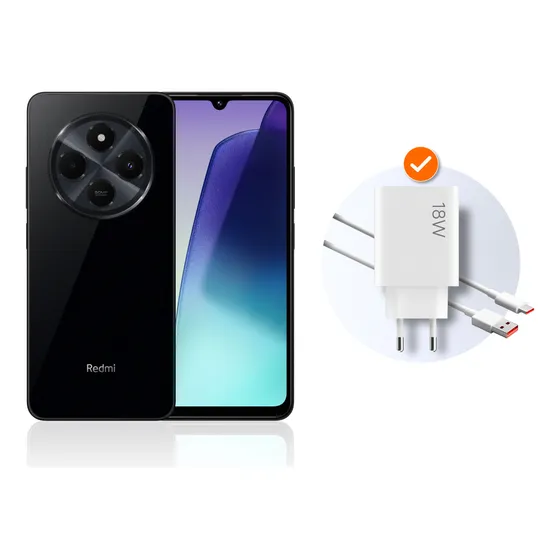 Celular Xiaomi Redmi 14C Negro 4 GB RAM 256 GB ROM