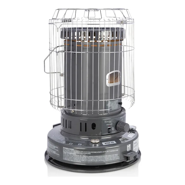 Estufa Parafina Kerosene Mecha Kendal Kpm-23 Gris