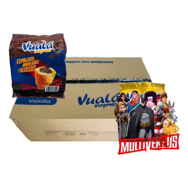 Vuala Sorpresa Caja Con 60 Piezas