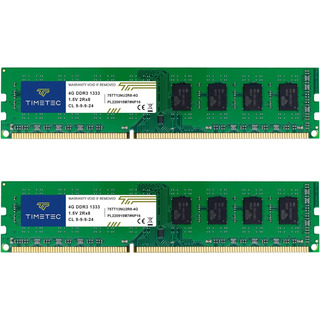 Kit Timetec De 8 Gb (2 X 4 Gb) Ddr3 1333 Mhz Pc3-10600 Unb S Kit Timetec De 8 Gb (2 X 4 Gb) Ddr3 1333 Mhz Pc3-10600 Unb S