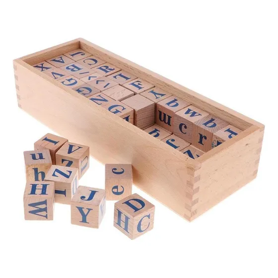 A Juguete Montessori De Español Para Desarrollo De Lenguaje