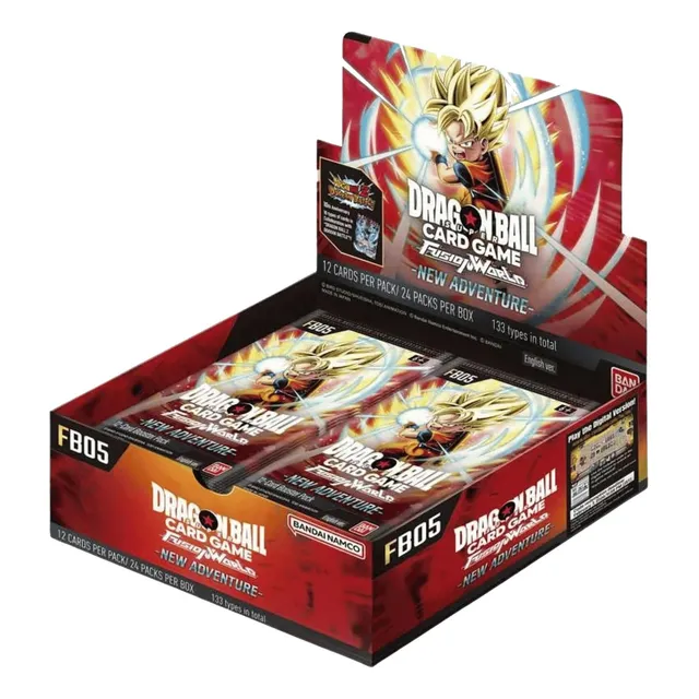 Dragon Ball Super Dbs Fb05 New Adventure Booster Box Bandai