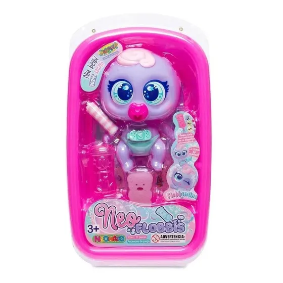 Muñeco Neo Flobbis Flobbentina Lila Distroller 992819