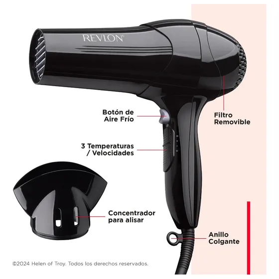 Secador Pelo Cabello Control Frizz Revlon