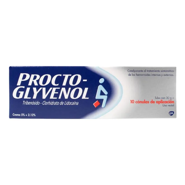 Procto-glyvenol Crema 30 Gr Alivio Para Hemorroides