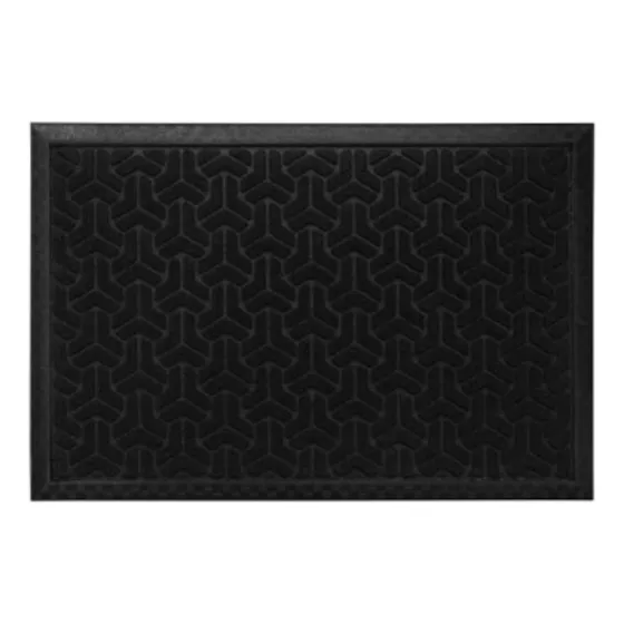Capacho Waterkap Limpa Sapato Preto 45x75cm - Original