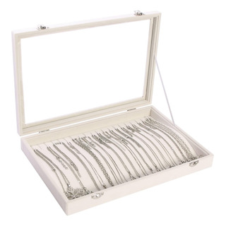 Caja Organizadora Byken Con 20 Ganchos Para Collares, Bandej Caja Organizadora Byken Con 20 Ganchos Para Collares, Bandej