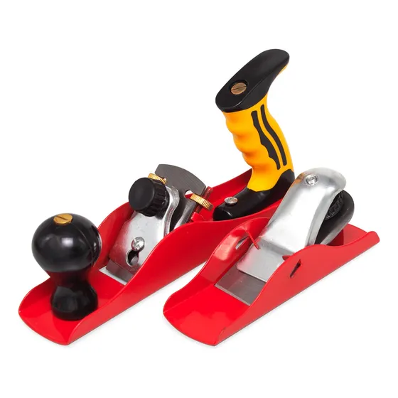 Kit Jogo De Plaina Manual 2 Peças Para Madeira Profissional