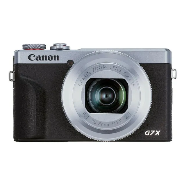 Canon PowerShot Serie G G7 X Mark III compacta avanzada color plateado