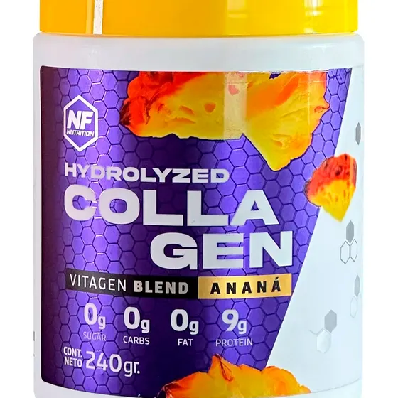 Nf Nutrition Colágeno Hydrolizado Suplemento Ananá 300 Local