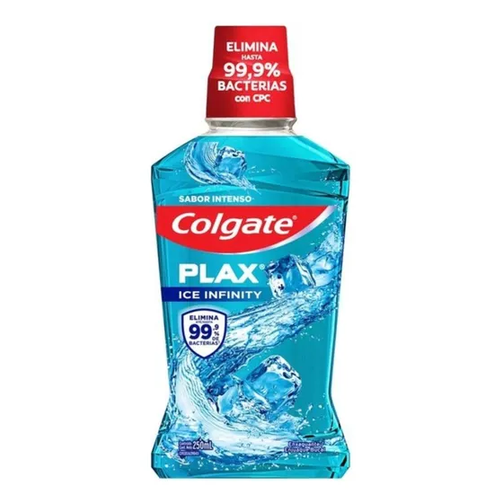 Enjuague Bucal Colgate Plax Ice Infinity 250 Ml