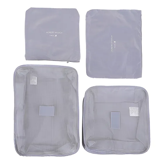 Bolsa Viaje Plegable Paq4 Gris